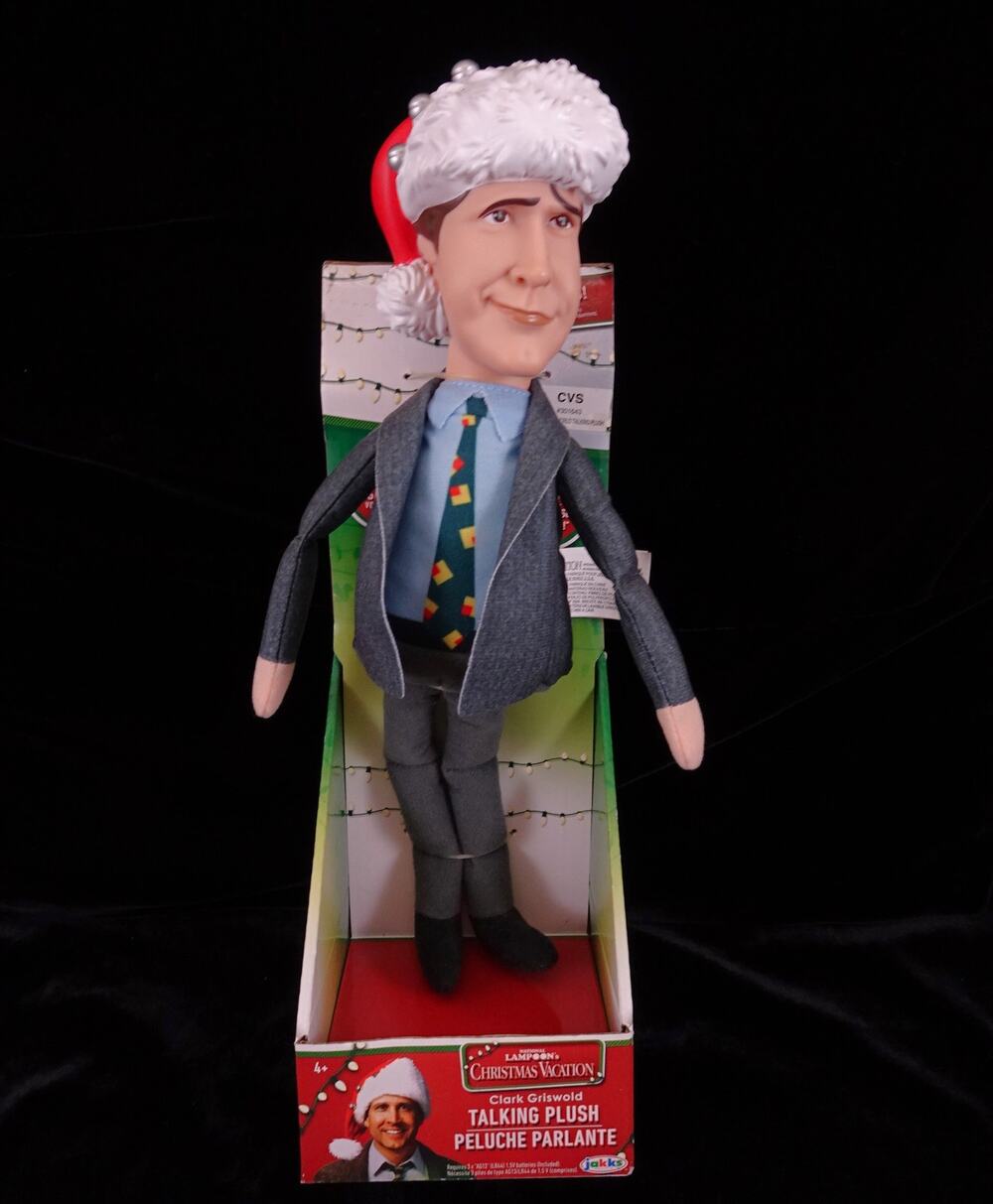 2022 Clark Griswold Talking Plush Christmas Vacation 16 Hilarious Phrases Video